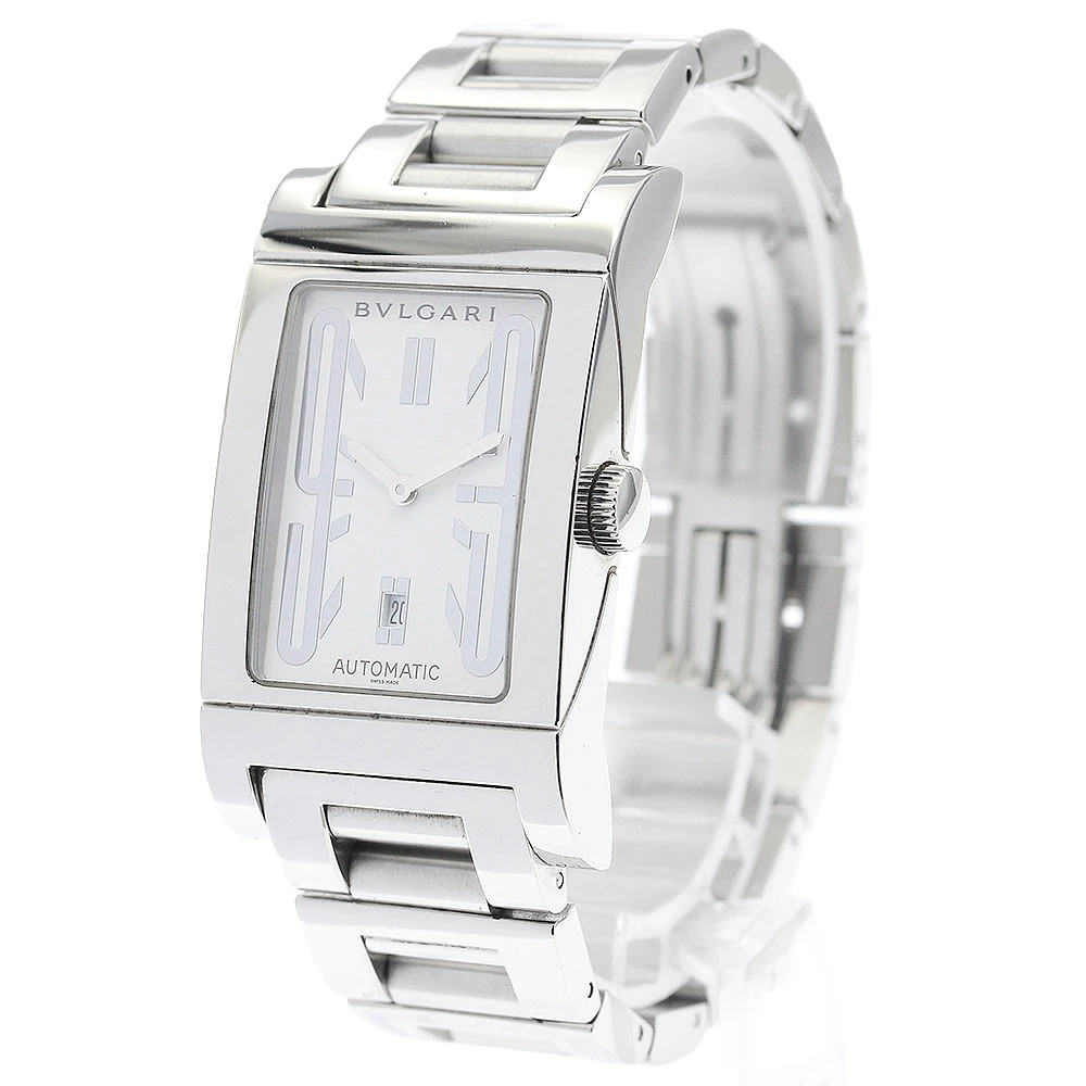 Bulgari BVLGARI RT45S Rettangolo Date Automatic Men’s Watch From Japan