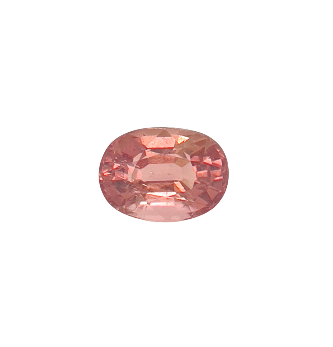 Natural Peach Spinel Oval 8.96 Carat