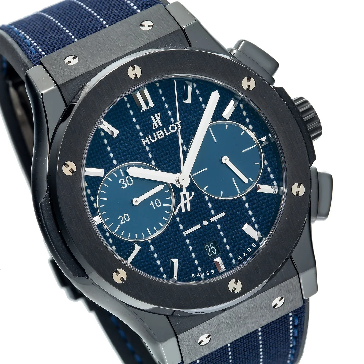 Hublot Classic Fusion Chronograph 45MM Blue Dial-521.CM.2707.NR.ITI18