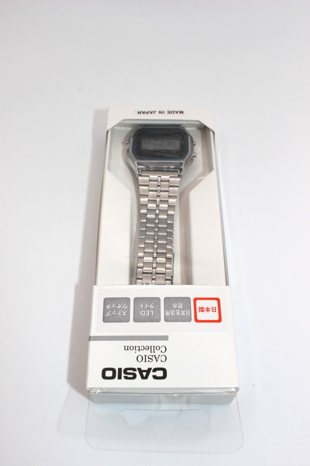CASIO Collection A159WA-N1JH Men’s Digital Watch Resin Black Dial MADE IN JAPAN