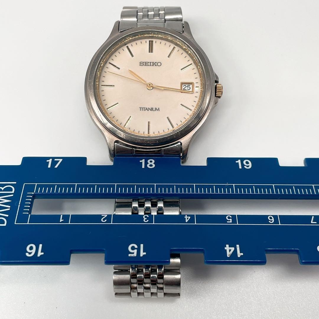New battery/working Seiko Spirit Titanium Vintage 7N42-8A60