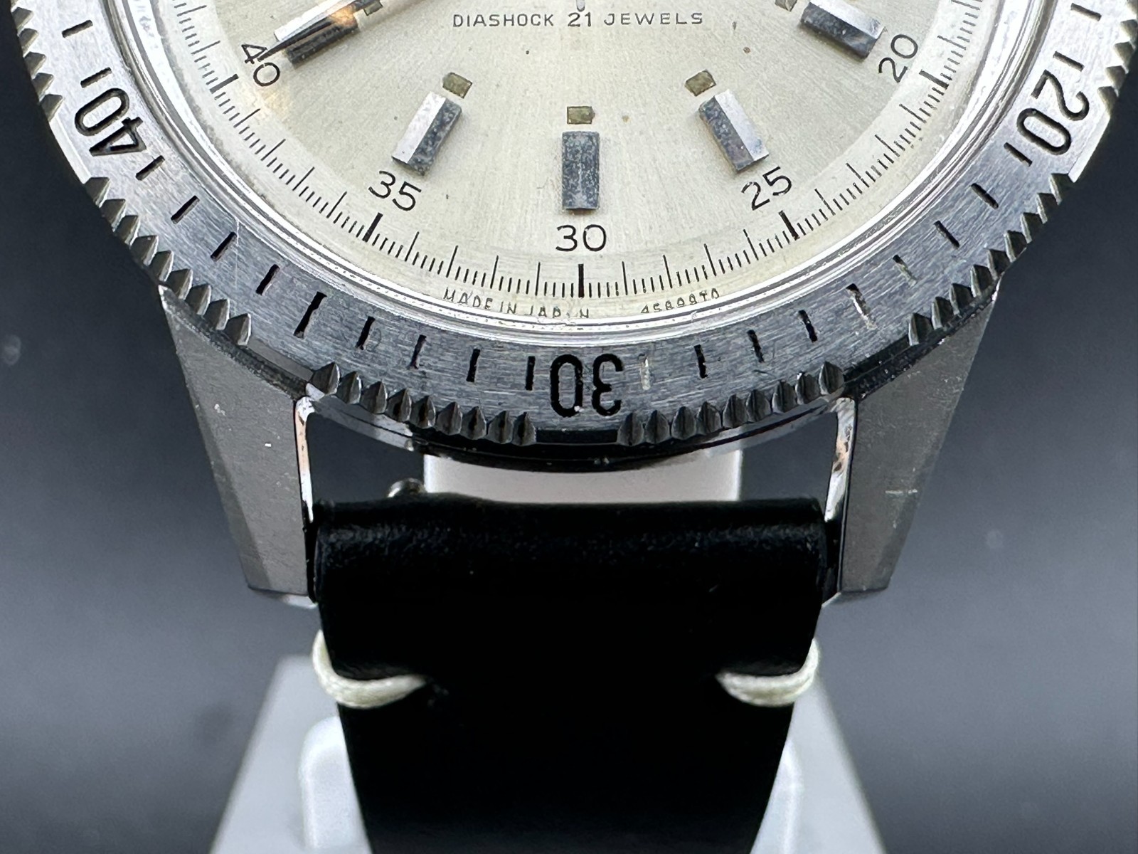 1964 Seiko Monopusher Chronograph Men’s Manual Wind Silver Dial 37.5mm 45899