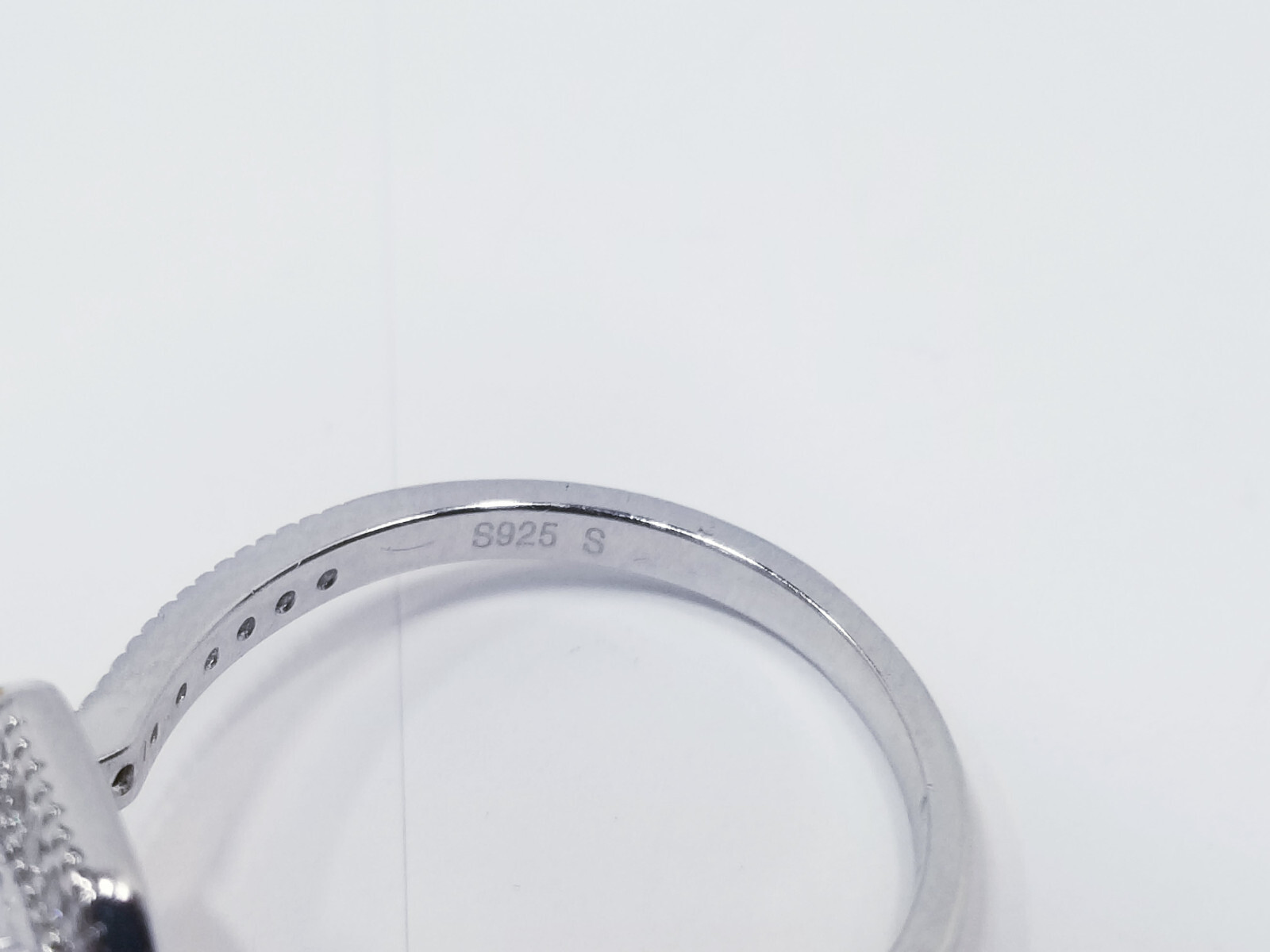 Mabella 925 Sterling Silver 2 Piece Ring Set