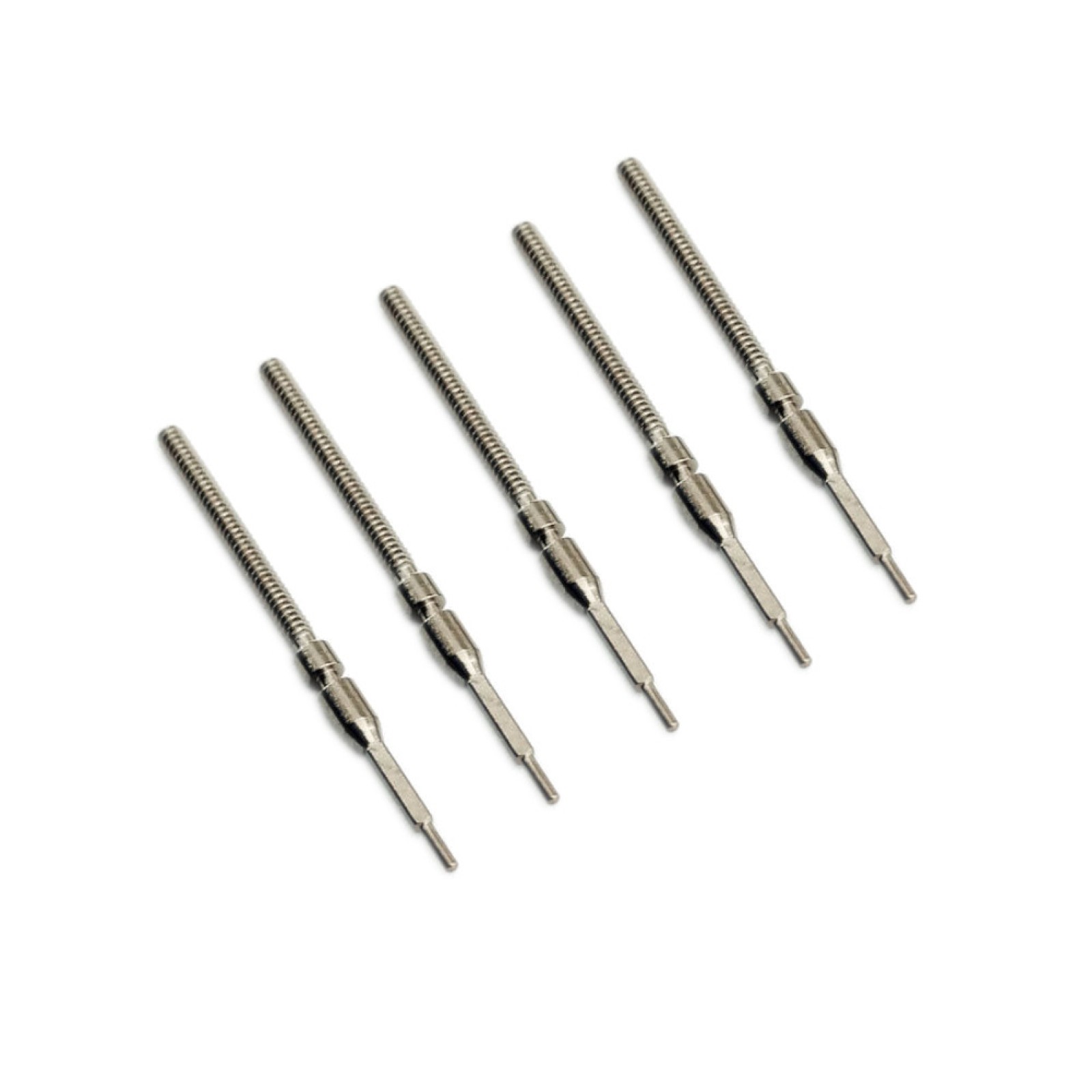 5Pack Steel Watch Stem Replacement Parts For MIYOTA 8200/8205/8215/821A Movement