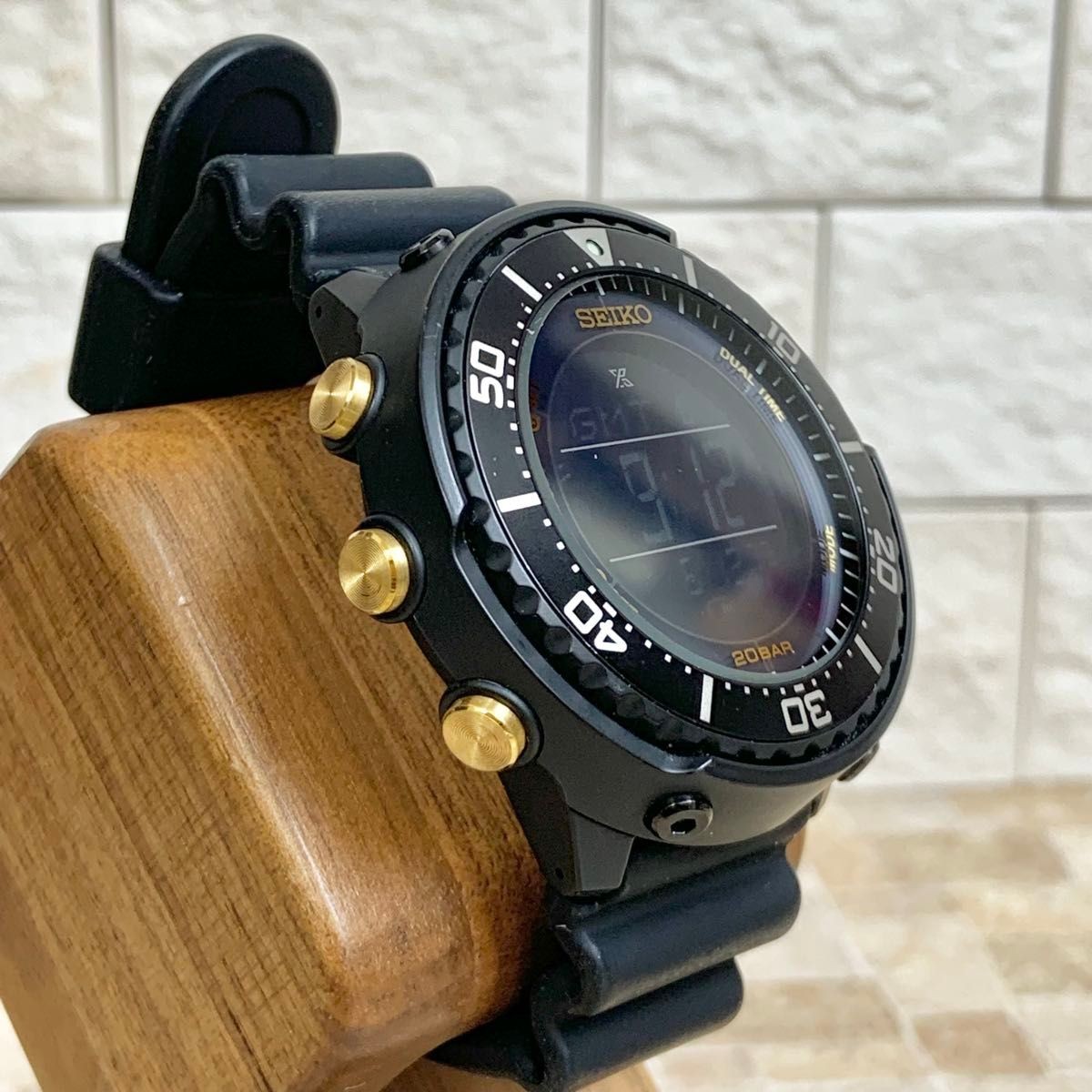 SEIKO Prospex SBEP005 BEAMS Solar Black Watch