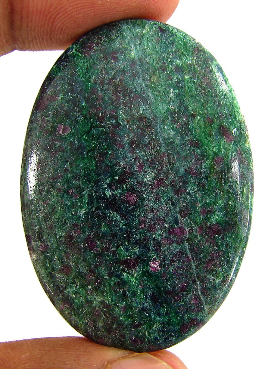 99.20 Ct Natural Ruby Kyanite Loose Gemstone Cabochon Wire Wrap Stone – 63090