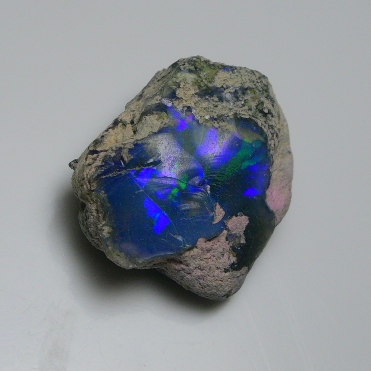 Natural Ethiopian Black Opal Rough 17.50 Ct – Ideal for Jewelry, Welo Fire Opal