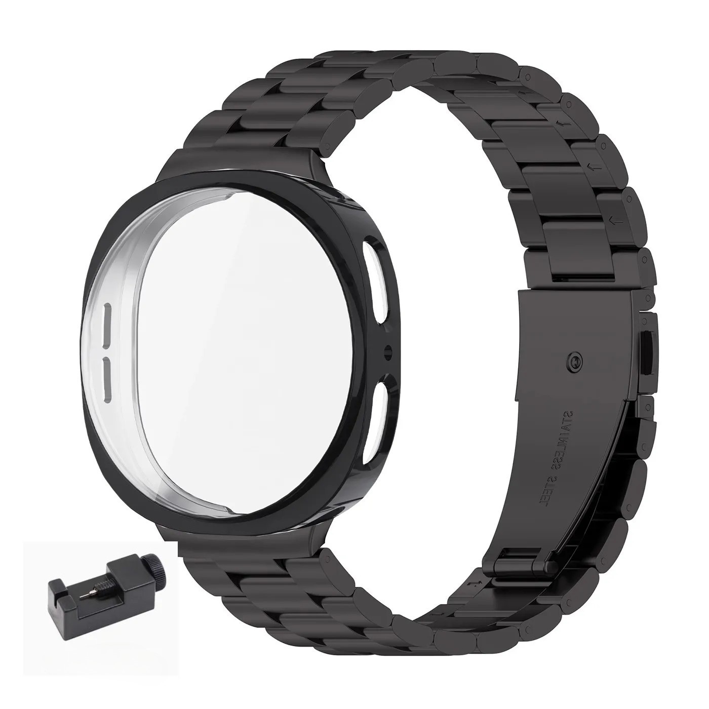 Metal Strap + TPU Case+ tool for Samsung Galaxy Watch 8 40mm 8 44mm Steel Bands