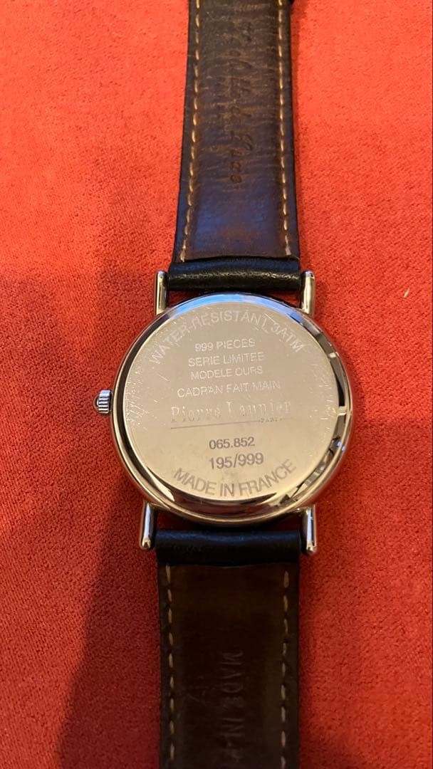 Pierre Lannier Ours Bear Model Serial 195/999 Watch Japan