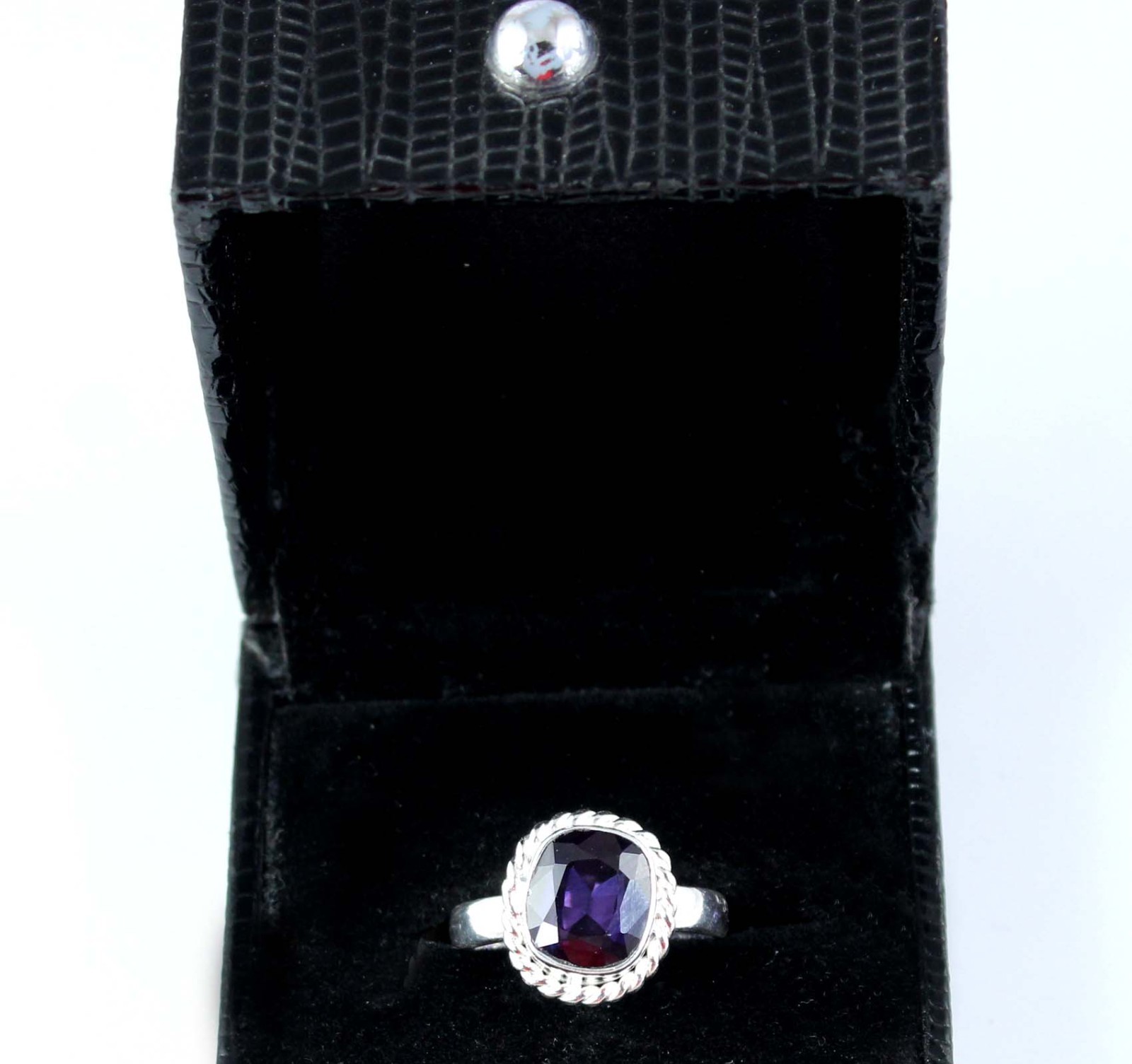 12.25 Ct Natural Boysenberry Sapphire Cushion Gems Certified Ring Memorial Day
