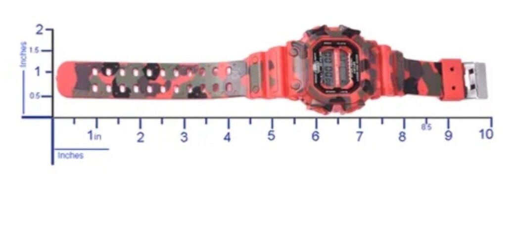 STRADA RED CAMOFLAGE WATCH