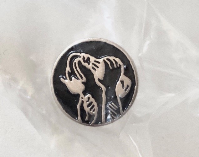 Supreme Molotov Silver Enamel Pin 2018SS (Sold Out Collectors Item)