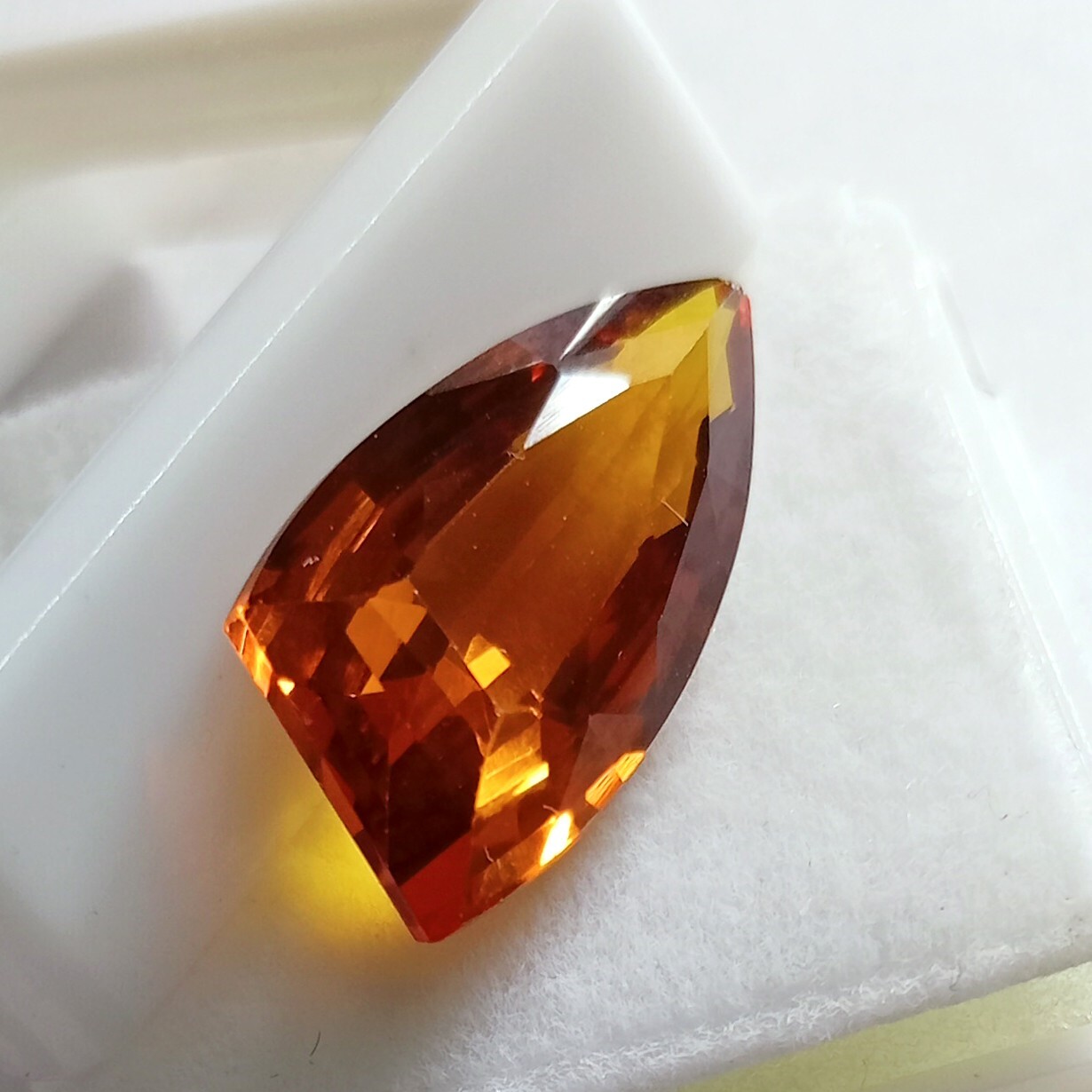 Painite 10+ Ct Fancy Cut Orangies Yellow Mogok Loose Certified Gemstone