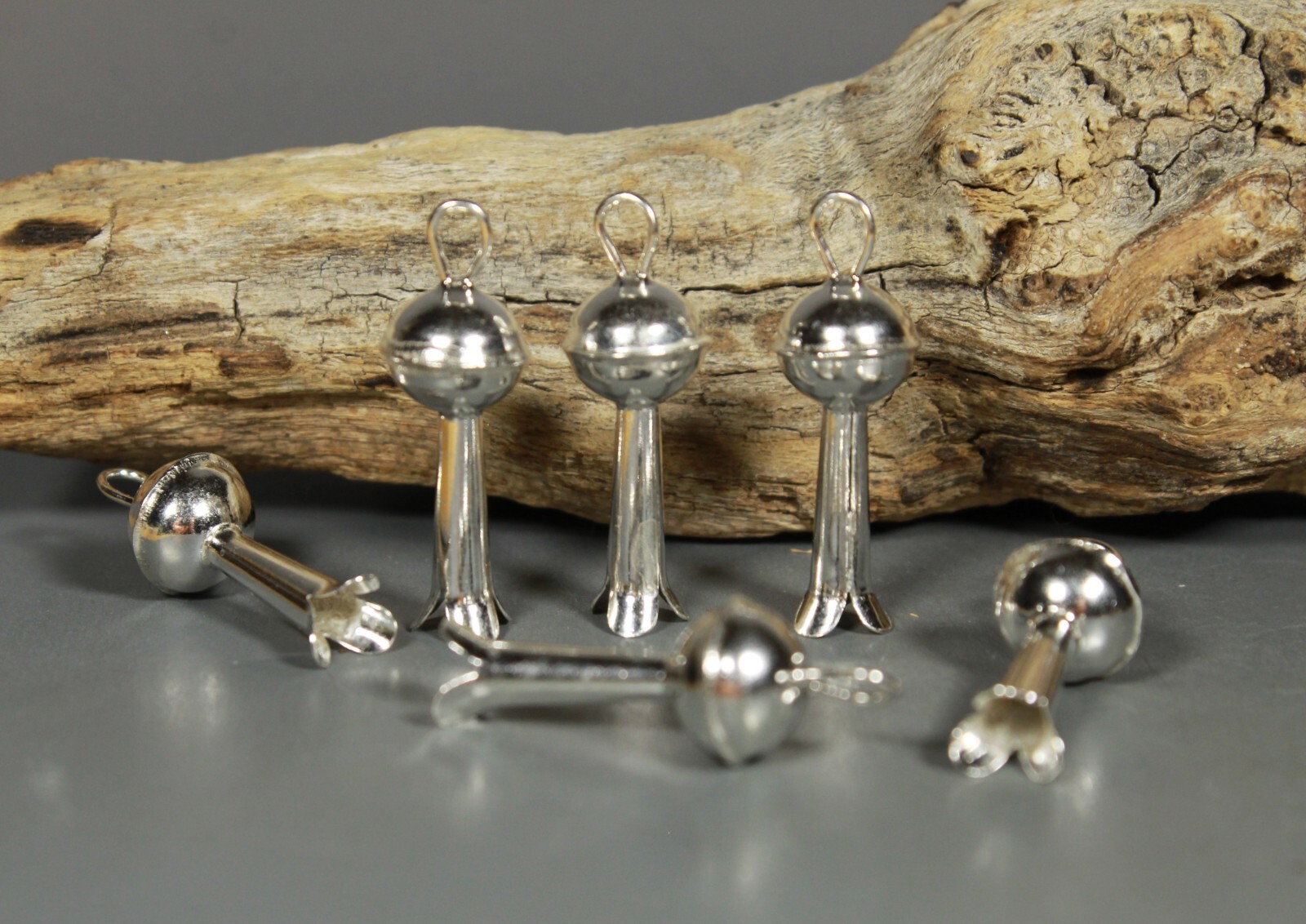 Squash Blossom Bench Beads Sterling Silver