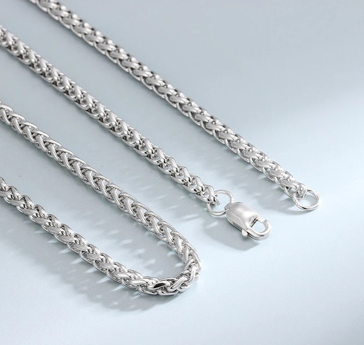 Small 2mm Foxtail Chain / Necklace Designer 45