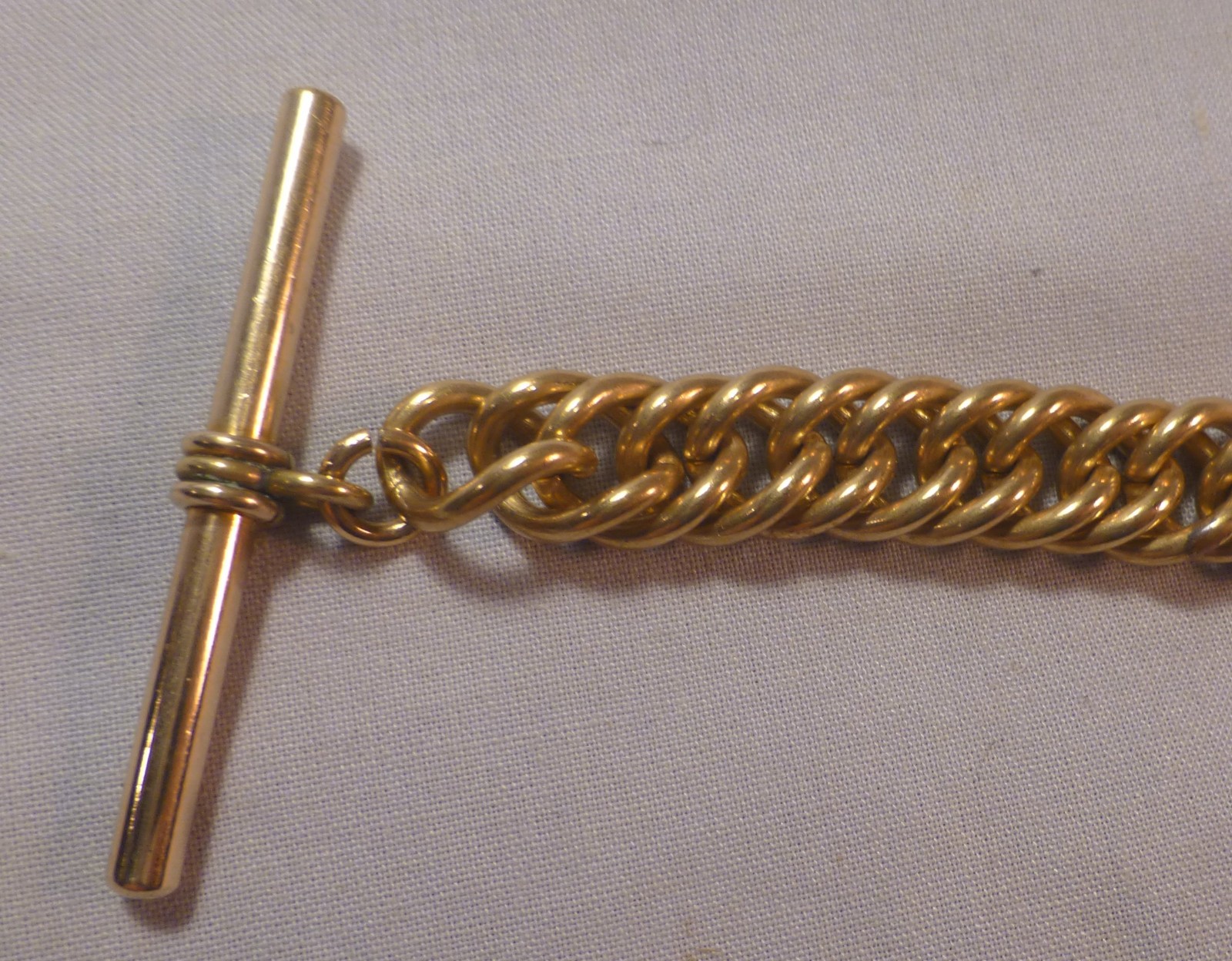 Vintage Very Heavy Pocket Watch Chain – 17″ long & Weighs 67 Grams -BEST OFFER-