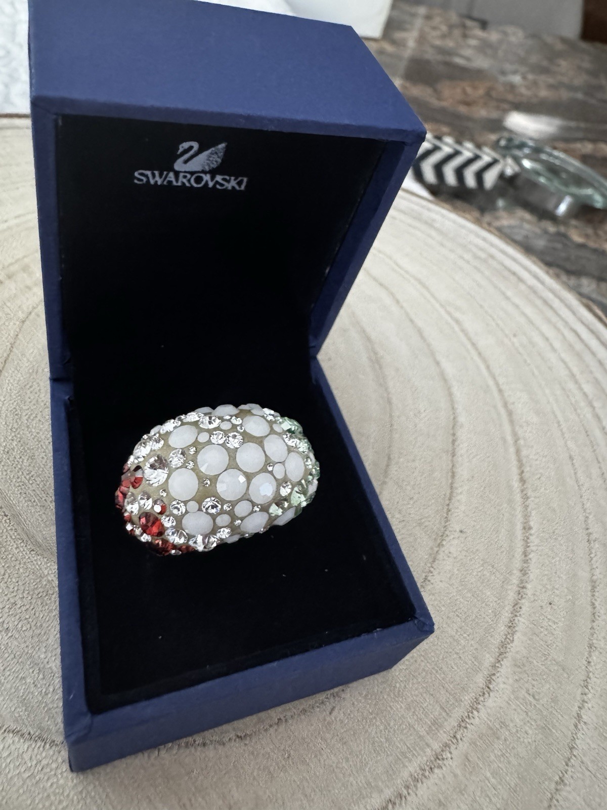 Swarovski Chic Dome Ring Size 52/ 5.75.