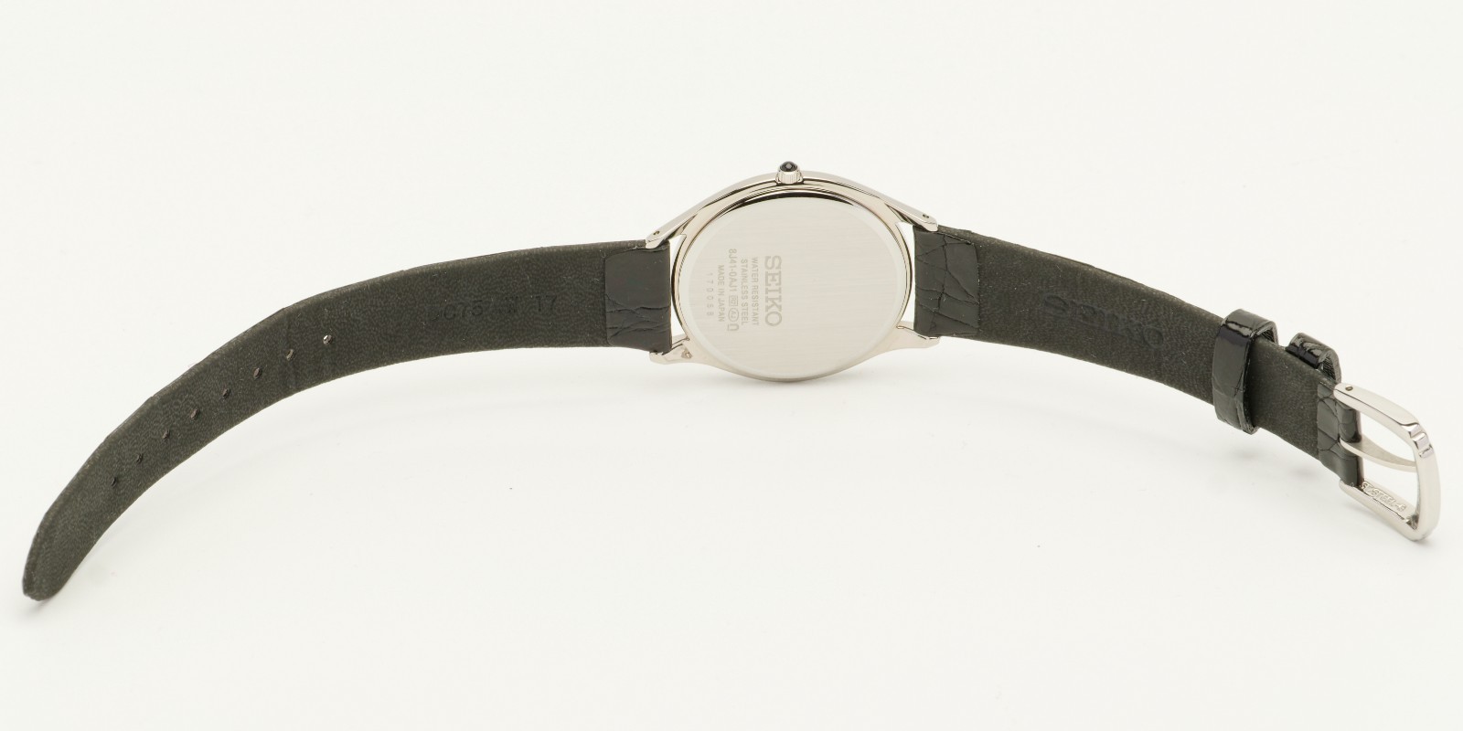 [NOS w/ BOX & PAPER] SEIKO Dolce 8J41-0AJ1 SACM171 32mm White Quartz Men’s Watch