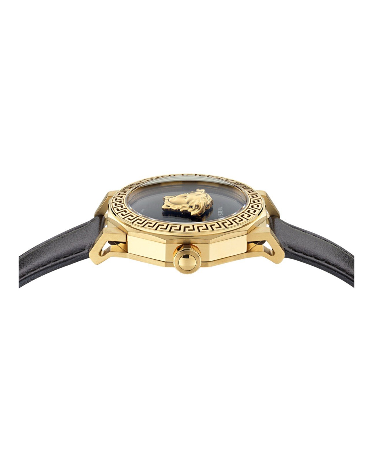 Versace Womens Medusa Deco Gold 38mm Strap Fashion Watch