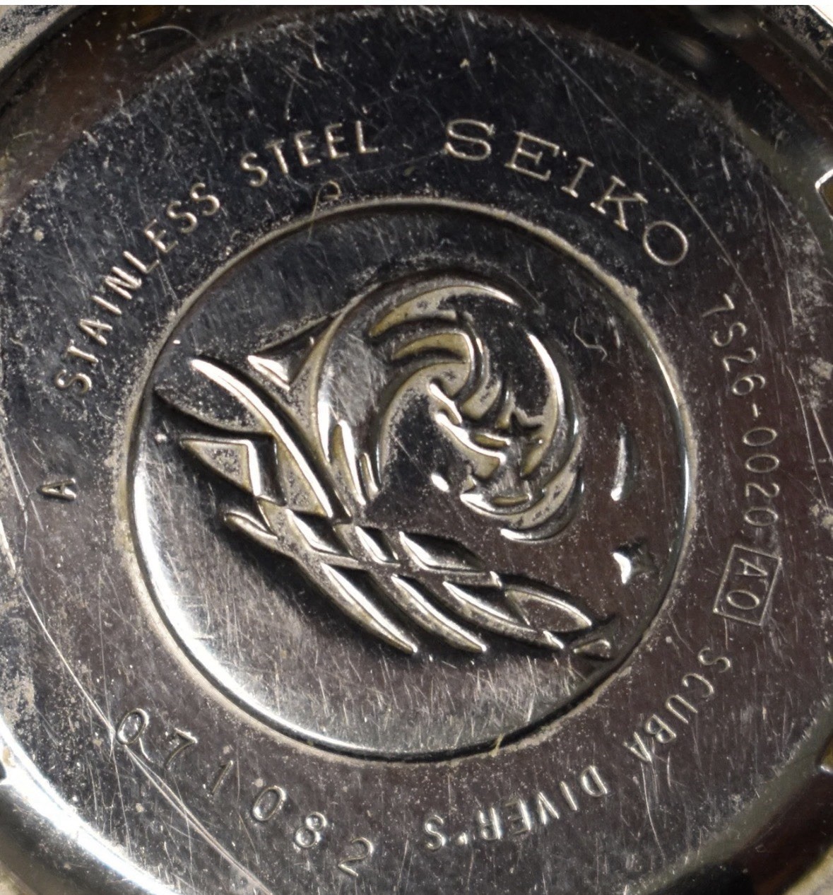 Seiko SKX007 7S26-0020 Automatic Diver 200M Jubilee Bracelet Runs Great