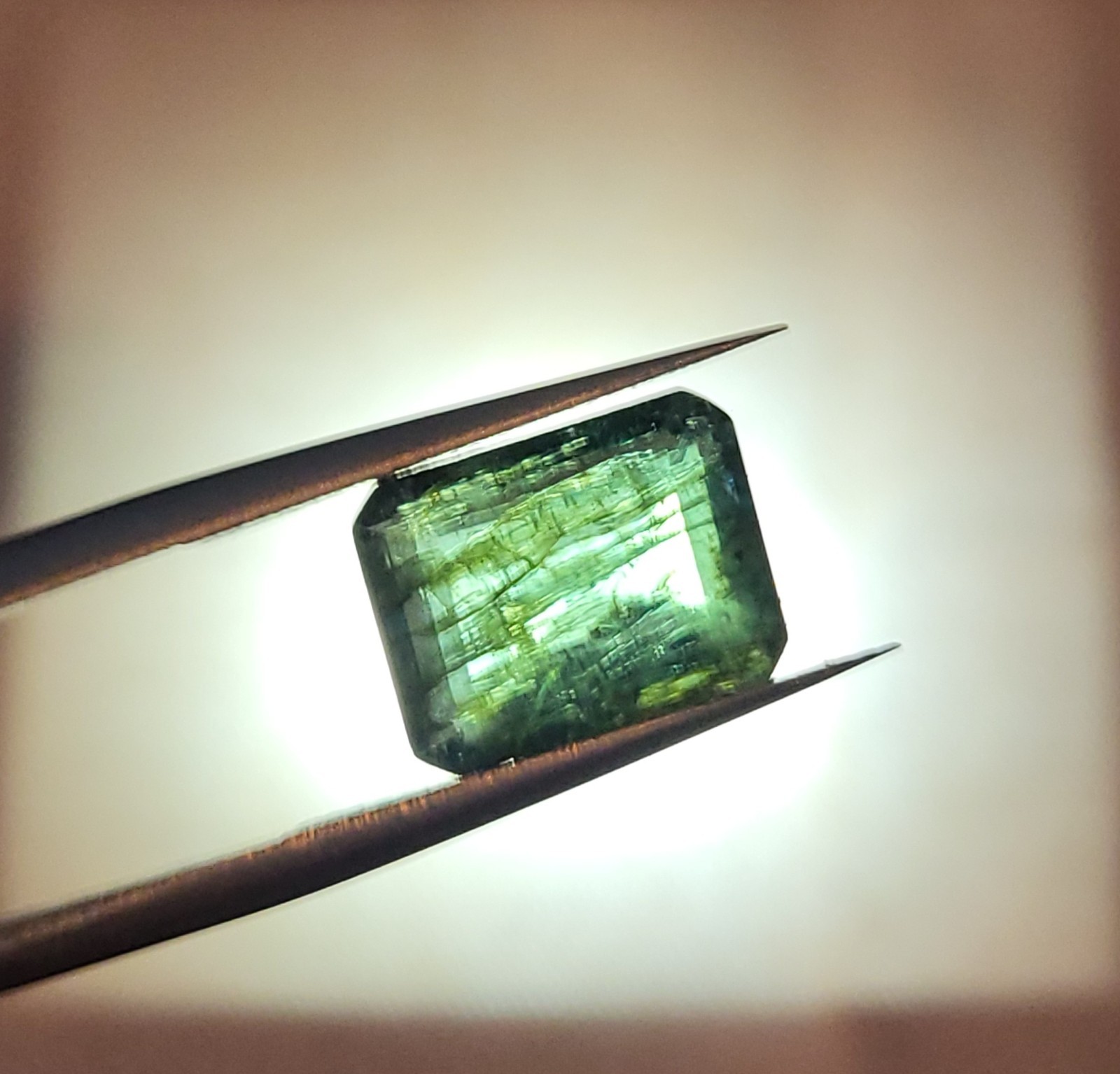 Stunning Natural Untreated Certified Ideal Dark Green Zambian Emerald 4.10ct