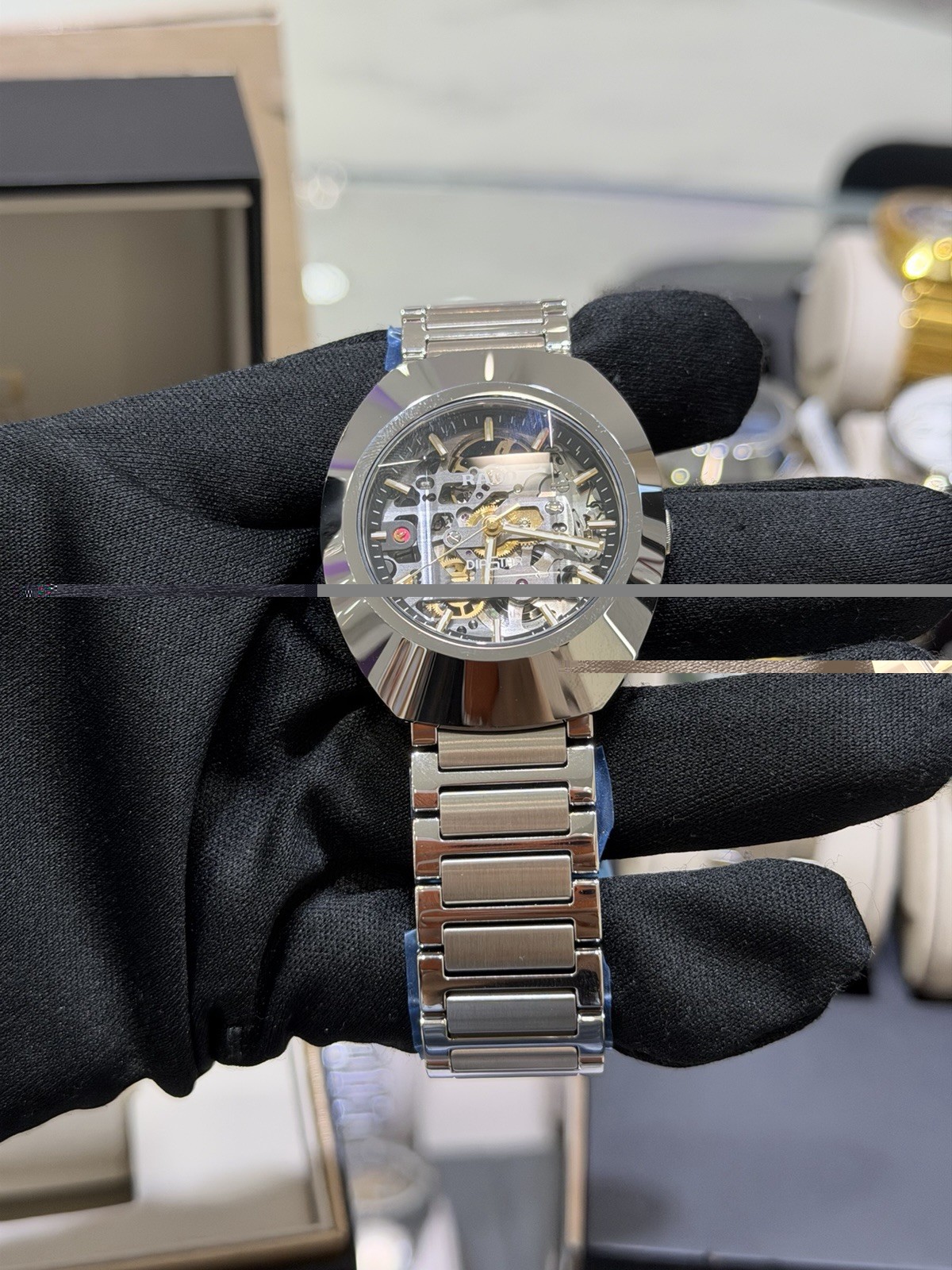Rado DiaStar Original Skeleton Automatic Grey Dial Unisex Watch R12162153