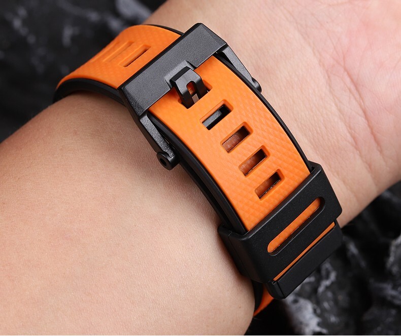For Casio GA-2000 GA-2200 GA-2300 Sports Waterproof Watchband 24mm Watch Strap