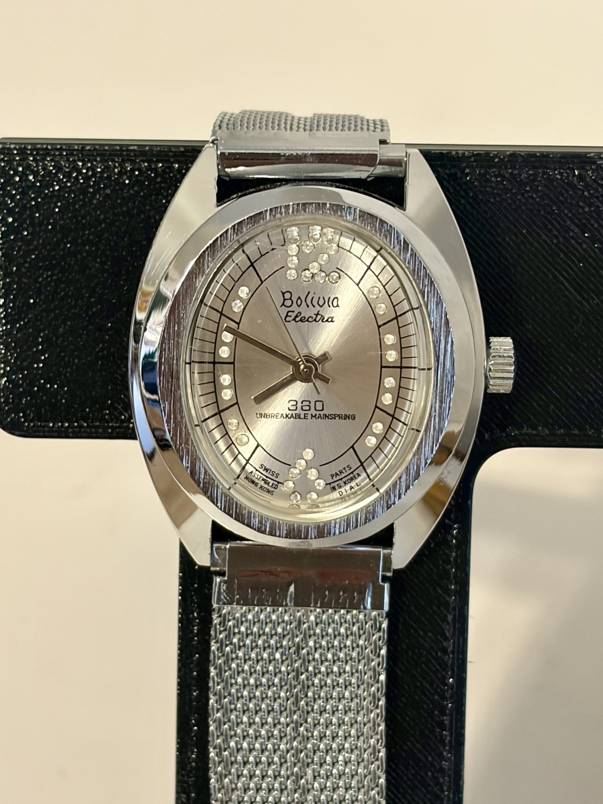 bolivia electra watch 360 Silver Tone Needs A New Battery Ladies Bolivia Watch