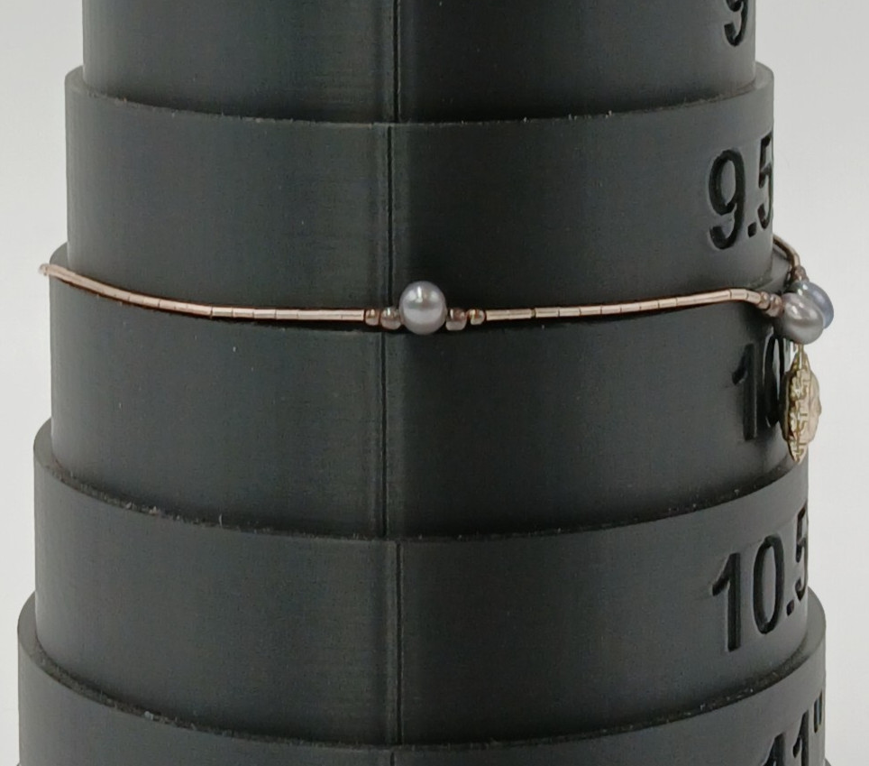 VTG 925 MEX Sun Face Anklet 9.5in Sterling Silver 3gtw Celestial Mexico Beach