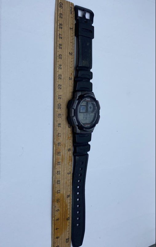 Men’s Casio AE-1000W 45.4mm WR 100M Digital Stainless Steel Watch 40.7g