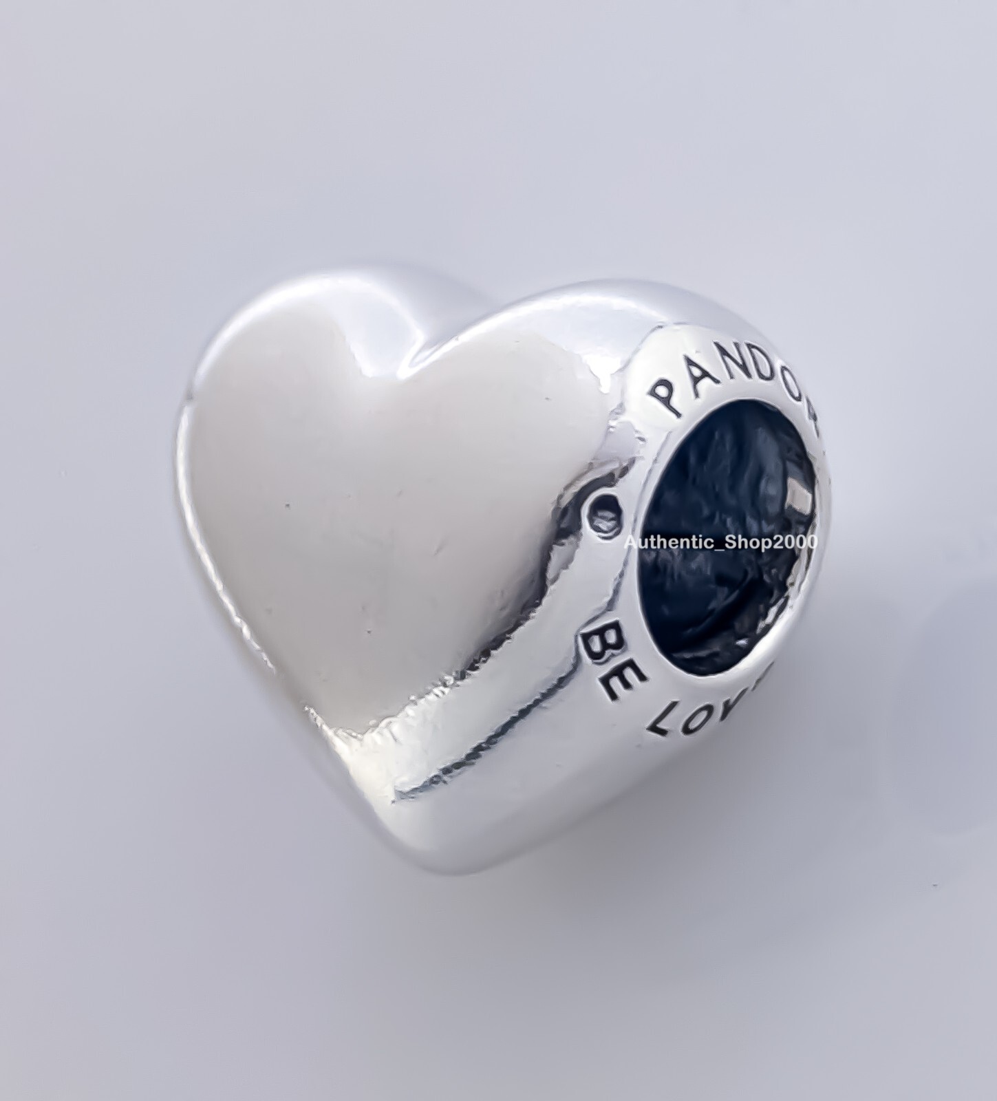 NEW 100% Authentic PANDORA Brand 925 Be Love Engravable Heart Charm 793439C00