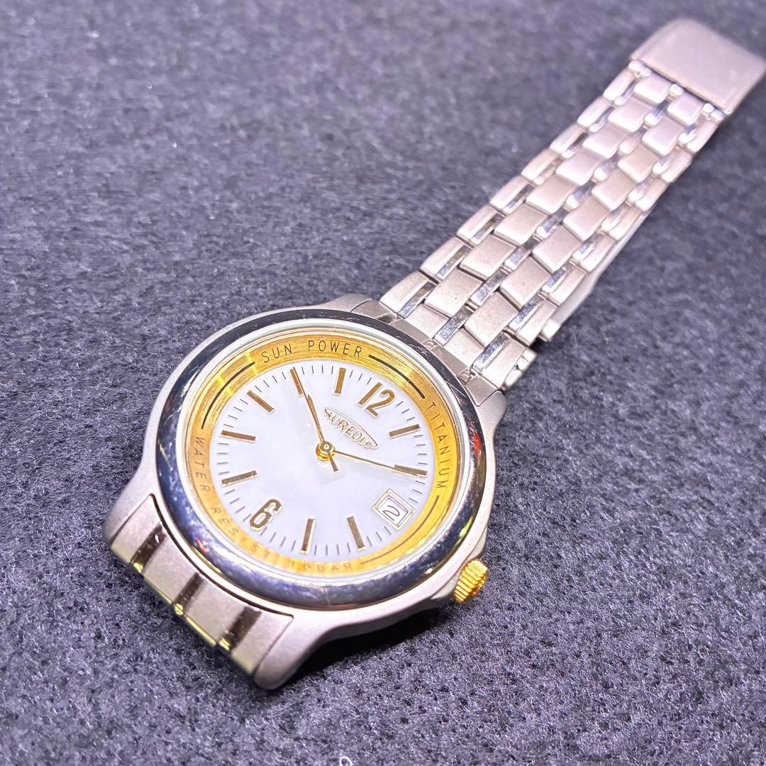 AUREOLE Titanium SW-419M Watch Working Reli