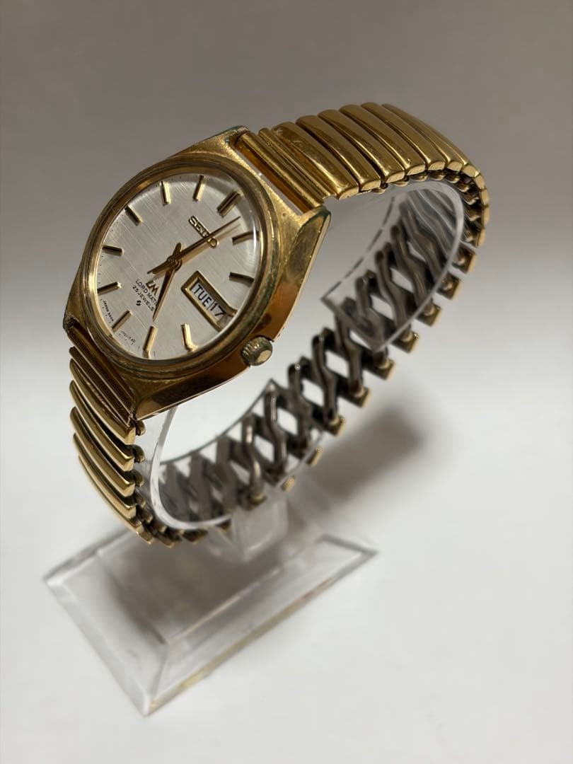 Seiko Lord Matic 5606-7010 25J Automatic Watch Works Fine