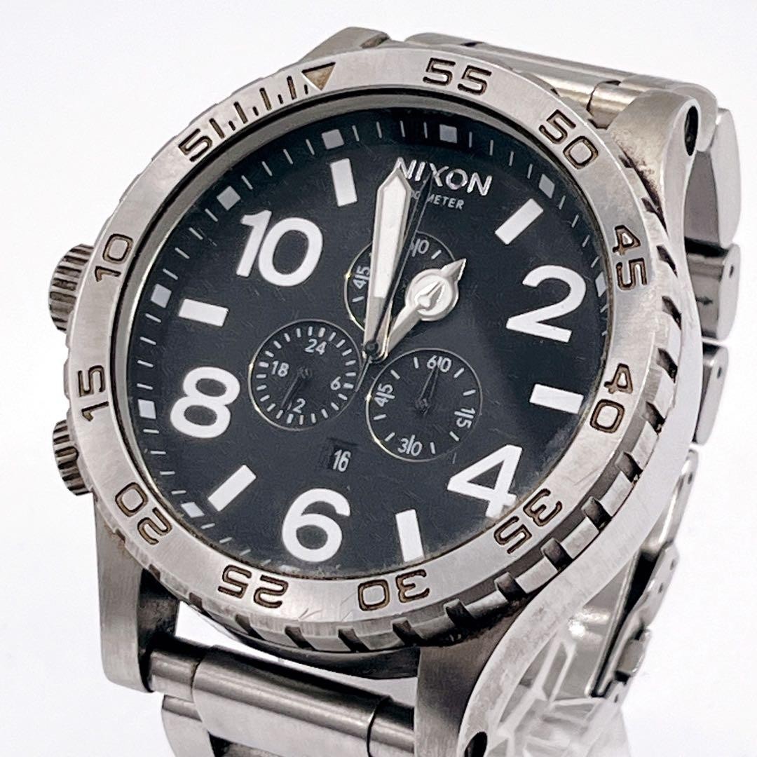 Working NIXON THE 51-30 CHRONO Chronograph Date y2k