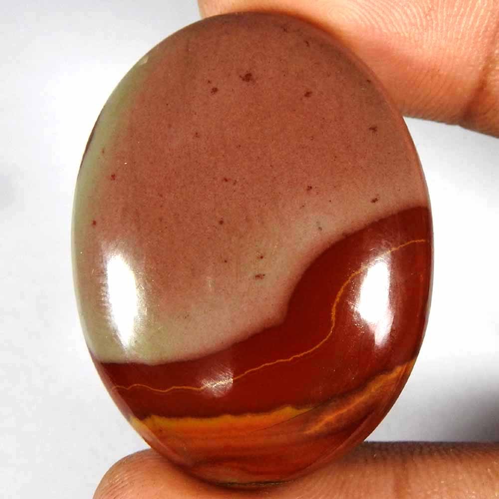 63.45Cts100%Natural Noreena Jasper Oval Cabochon Loose Gemstone