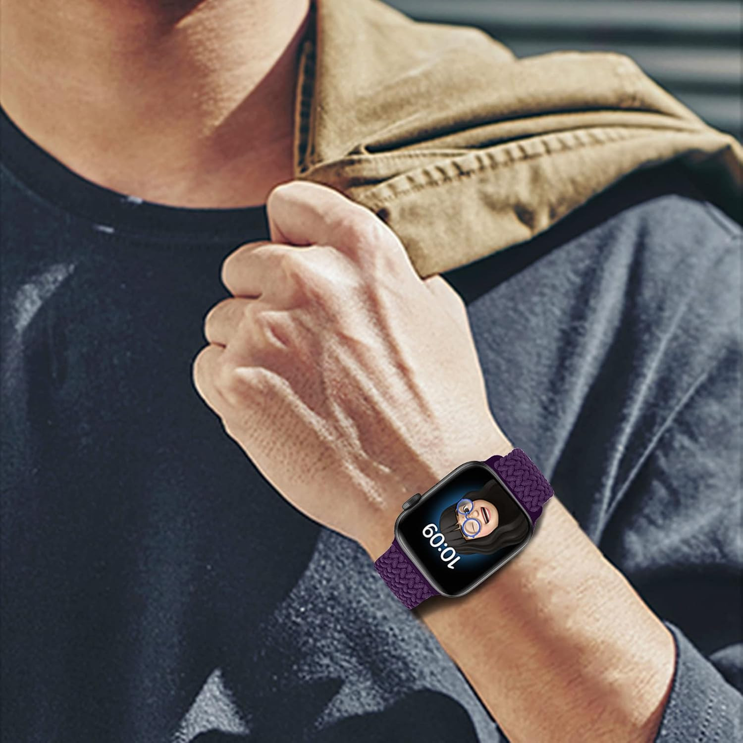 Stretchy Band Compatible with Apple Watch Bands 38/40/41/42/44/45/46/49Mm | Spor