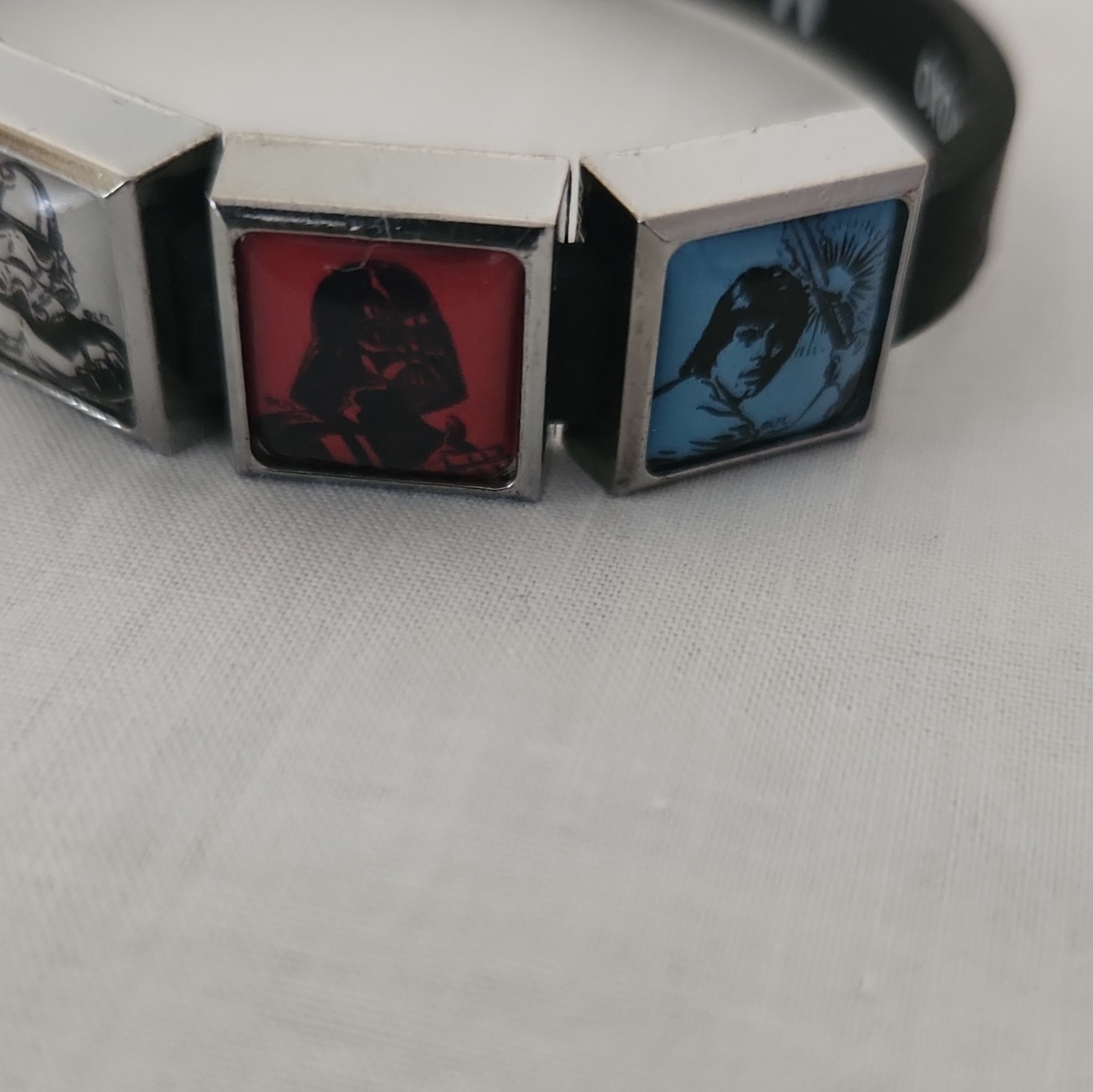 Roxo Star Wars Bangle Bracelet Black/Multicolor Size M Made in China