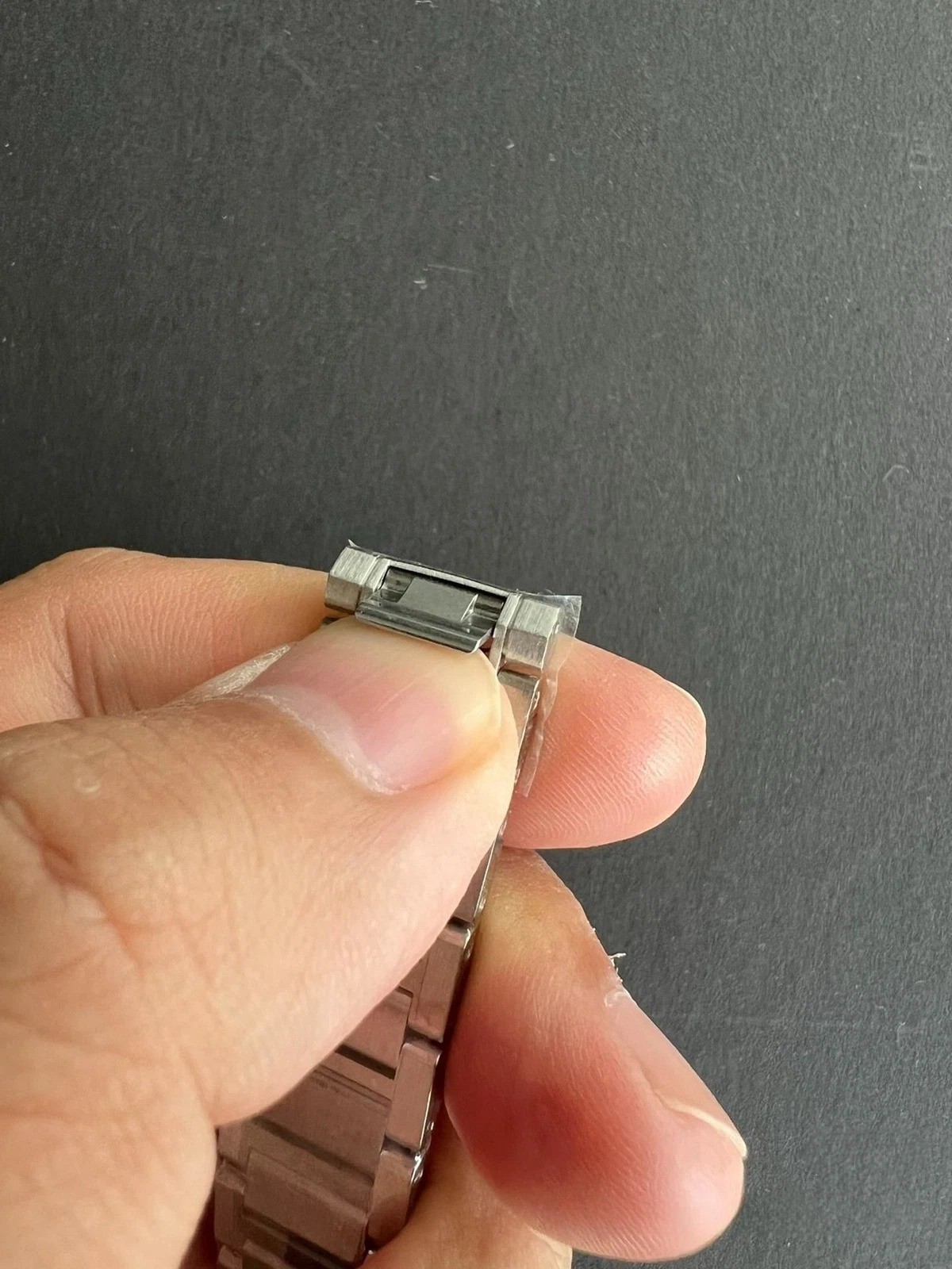 19 mm Replacement Steel Watch Bracelet Band Fits Cartier Tank Must Watches