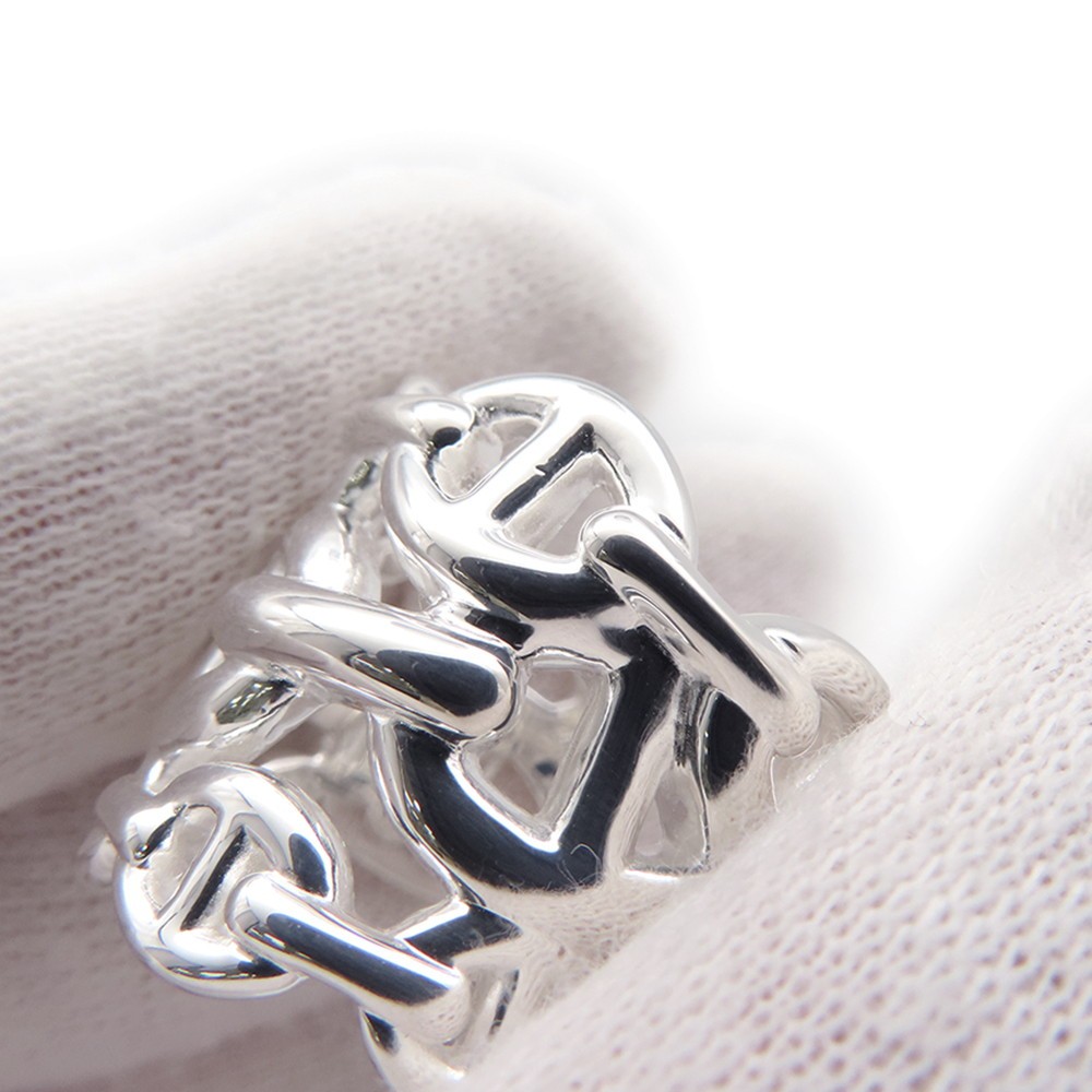 HERMES Chaine d’Ancre Anchene Ring Size GM/51/#11 SV925