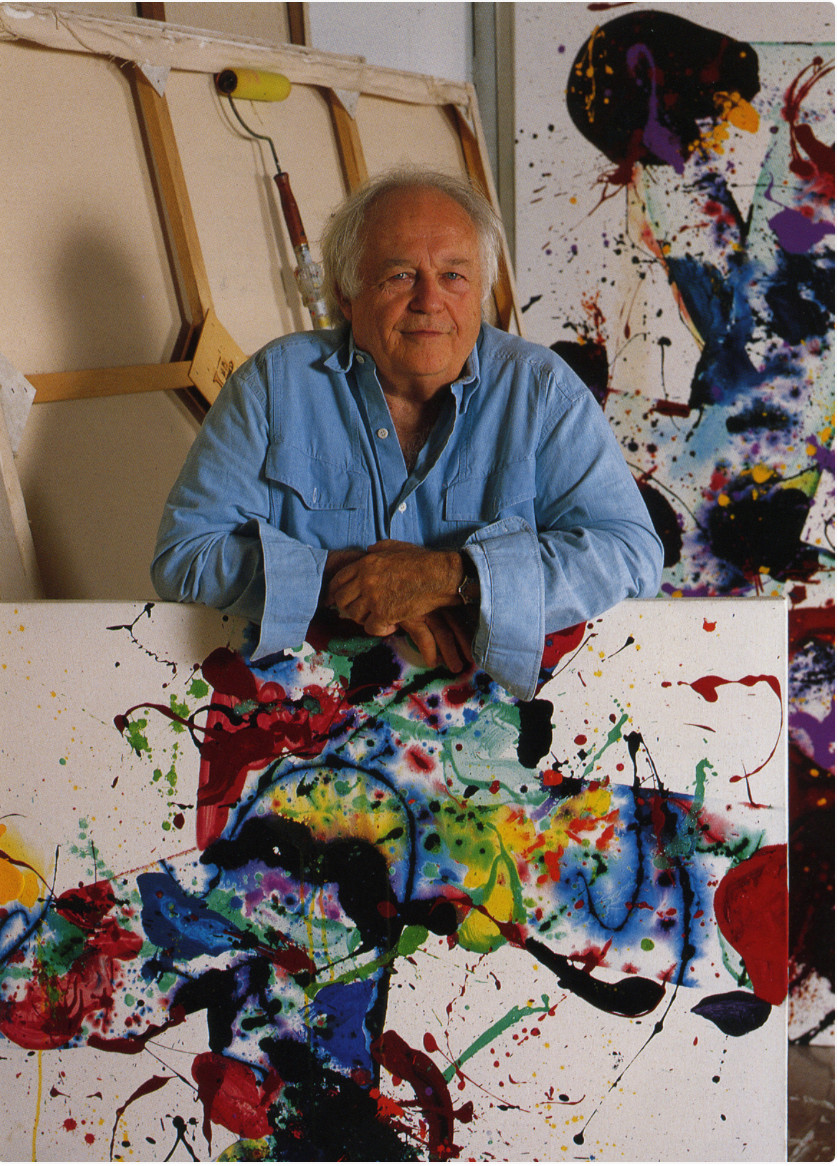Swatch Art Special – Sam Francis Limited Edition Lithograph – 30 x 8 in – 1992