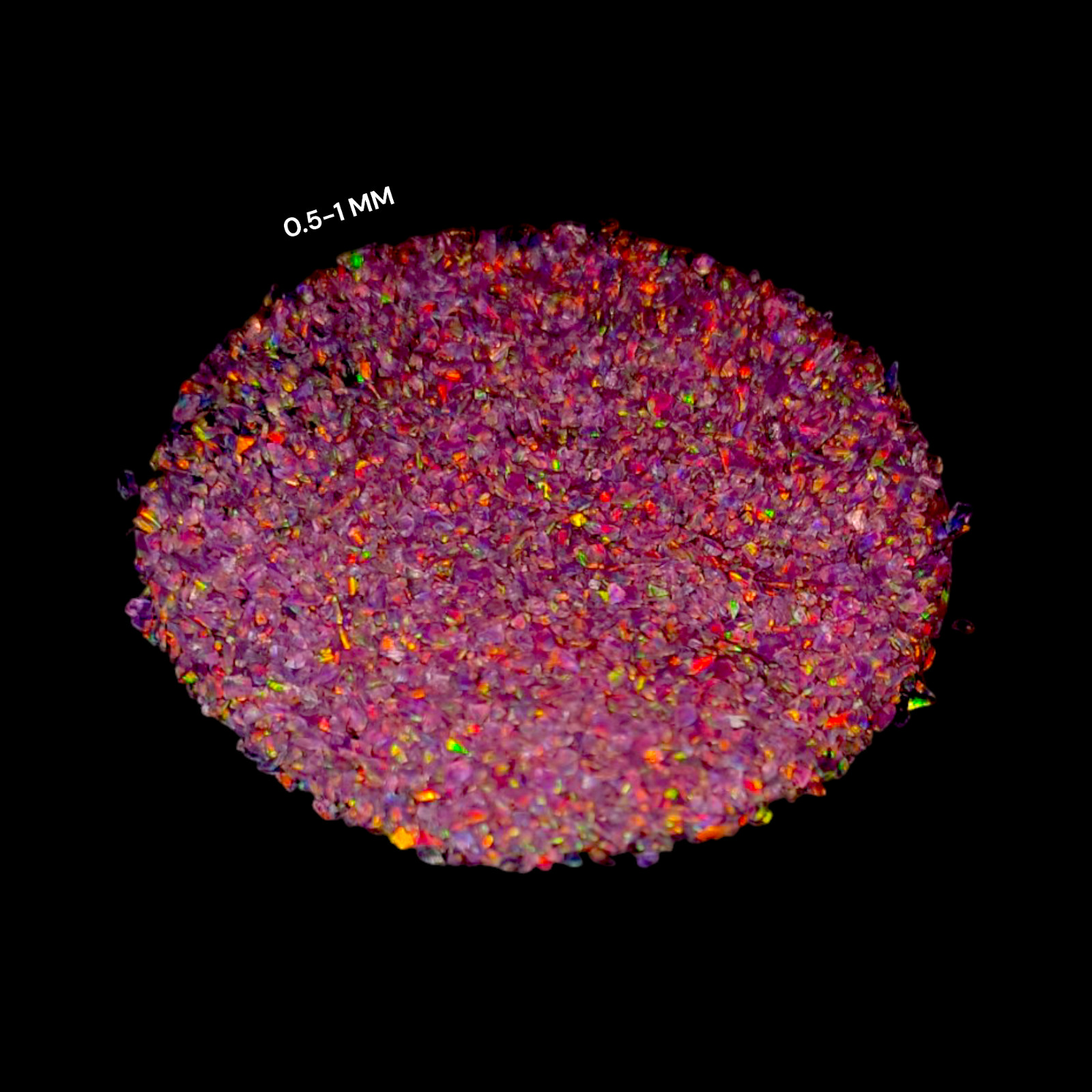 Crushed Pink Opal Coarse Gemstone Powder All Size Premium Inlay Material Opal