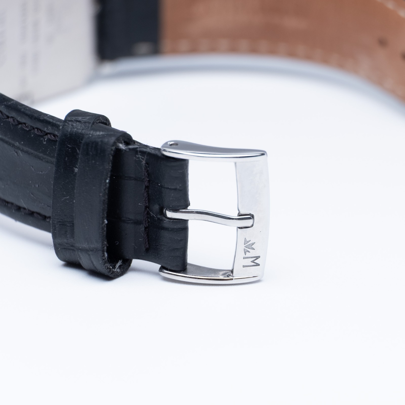 [EXC+5] DUNHILL Wafer 8035 Silver White Dial 26mm Tank Quartz Men’s Watch