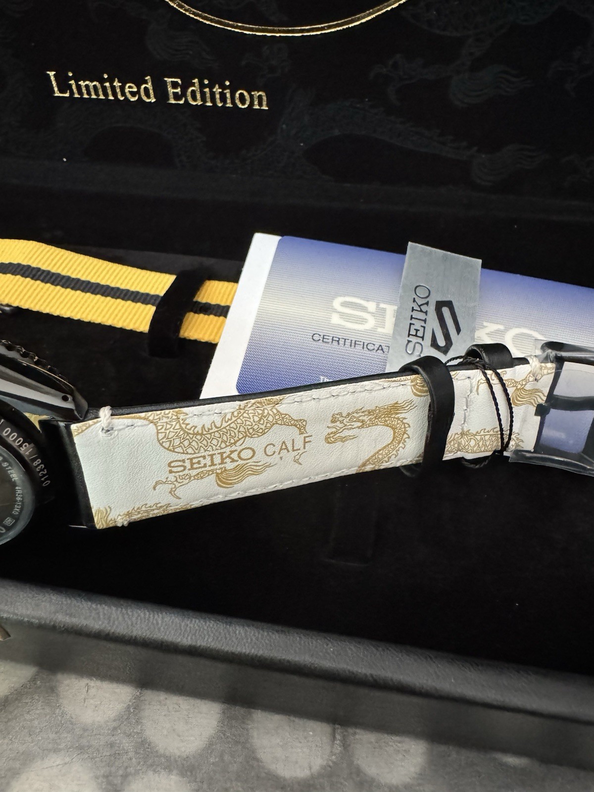 SEIKO 5 Sports Watch SRPK39 Bruce Lee Limited Edition 1238. Never Worn