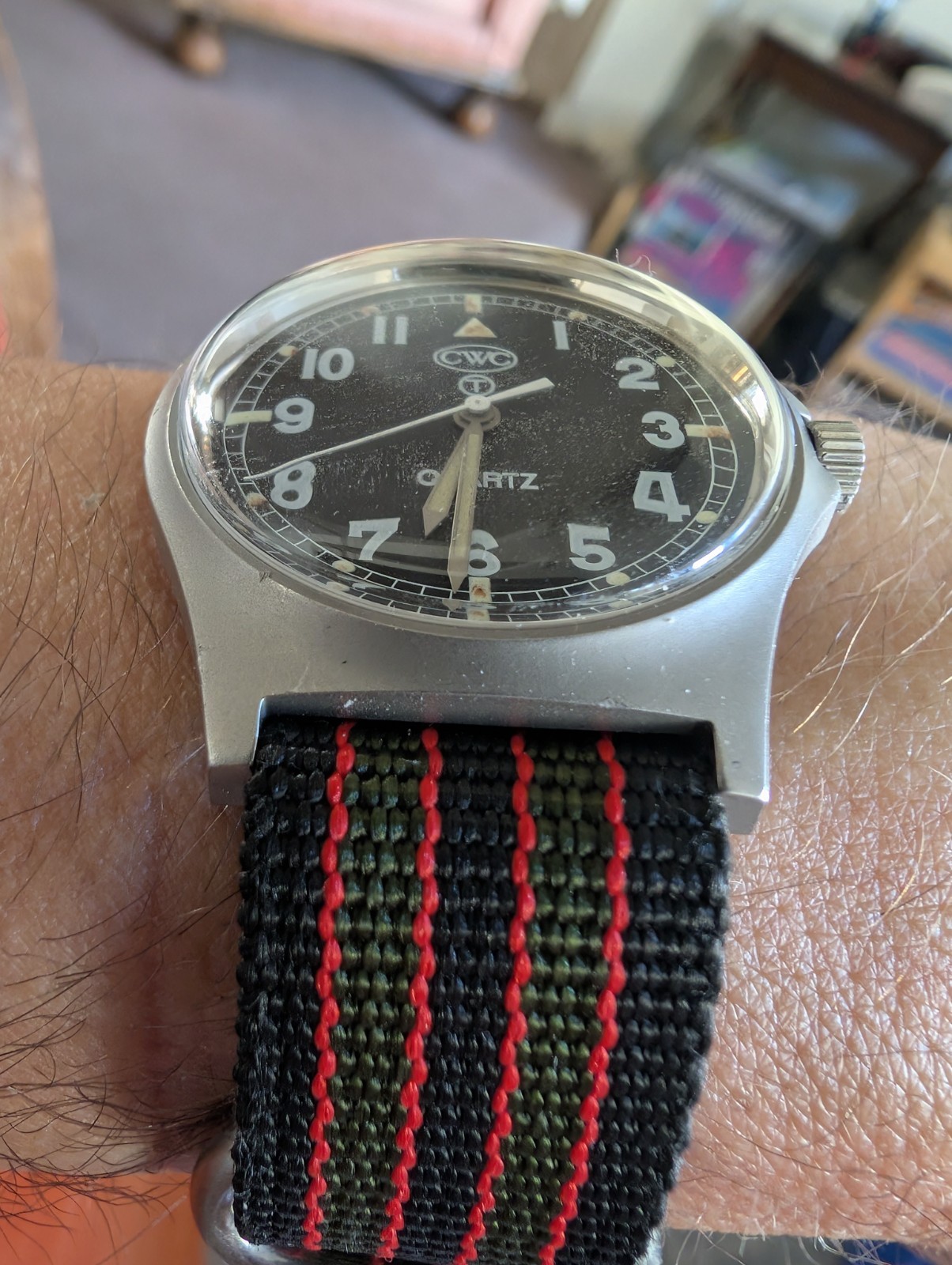 CWC Military G10 Royal Navy 0522/6645-99 wristwatch Watch Dated 1990 issued