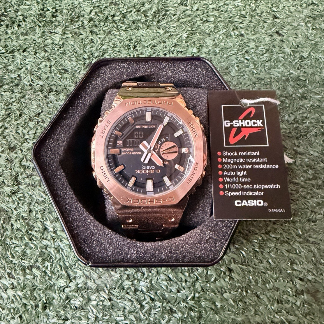 Casio G-SHOCK Casio G-Shock GM-B2100GD-5A Full Metal Rose Gold Tough Solar