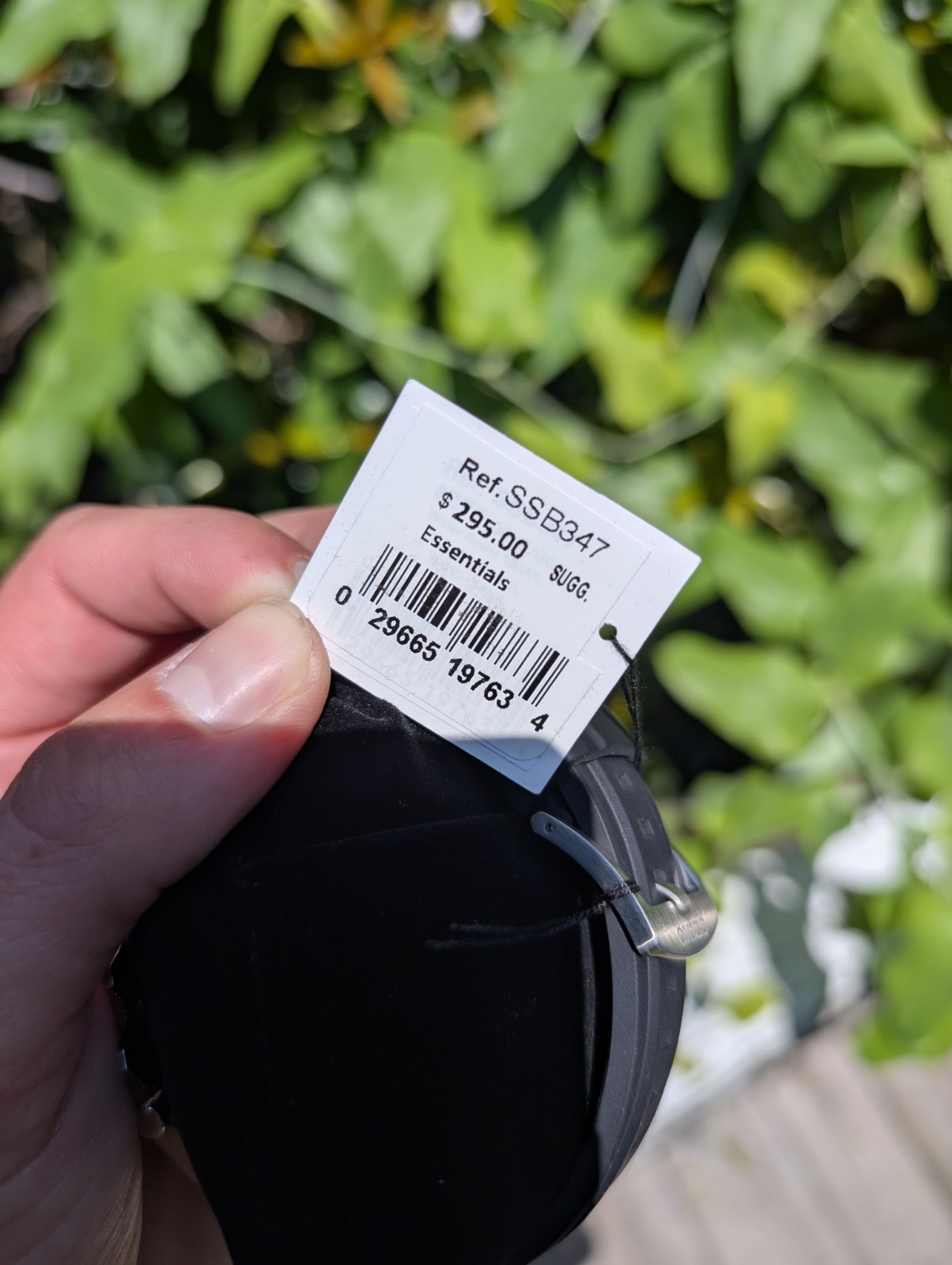 Seiko Men’s Black Watch – SSB325P1