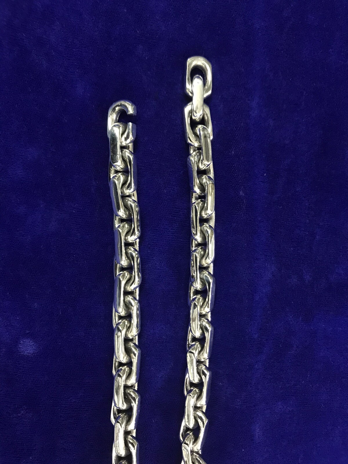 24″ Mens Real Solid Sterling Silver 925 Heavy Miami Curb Chain Link Necklace