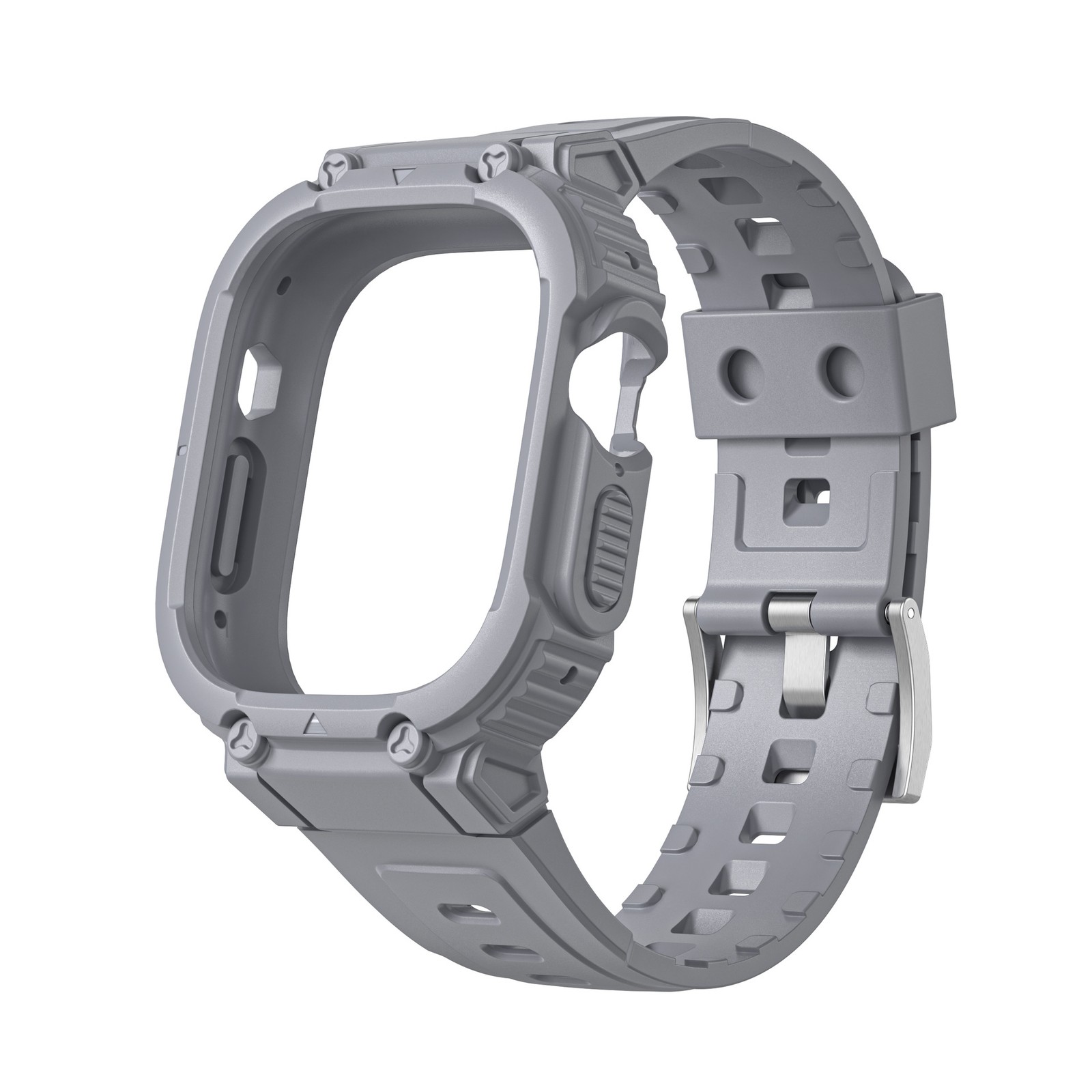 Fits Apple Watch Ultra 8 7 6 5 Strap Band Fashion Armor TPU Case 40 41 44 45mm