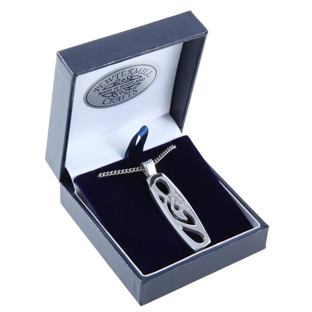 Celtic Knot Pewter Pendant – LP3