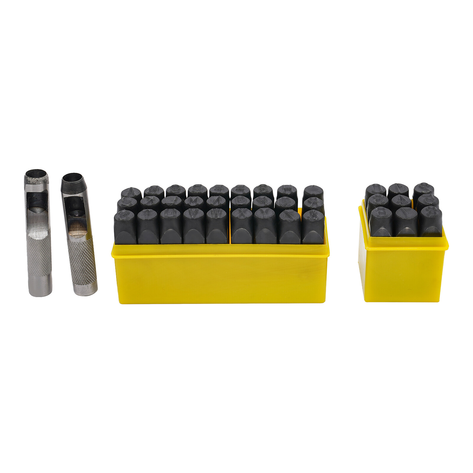 36-Piece Stamping Set Letter & Number Steel Punch Stamp Set 0.5in12.5mm